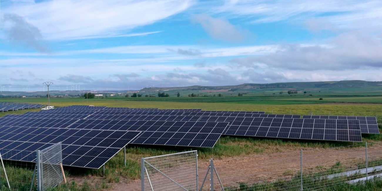 Parque fotovoltaico en Burgos