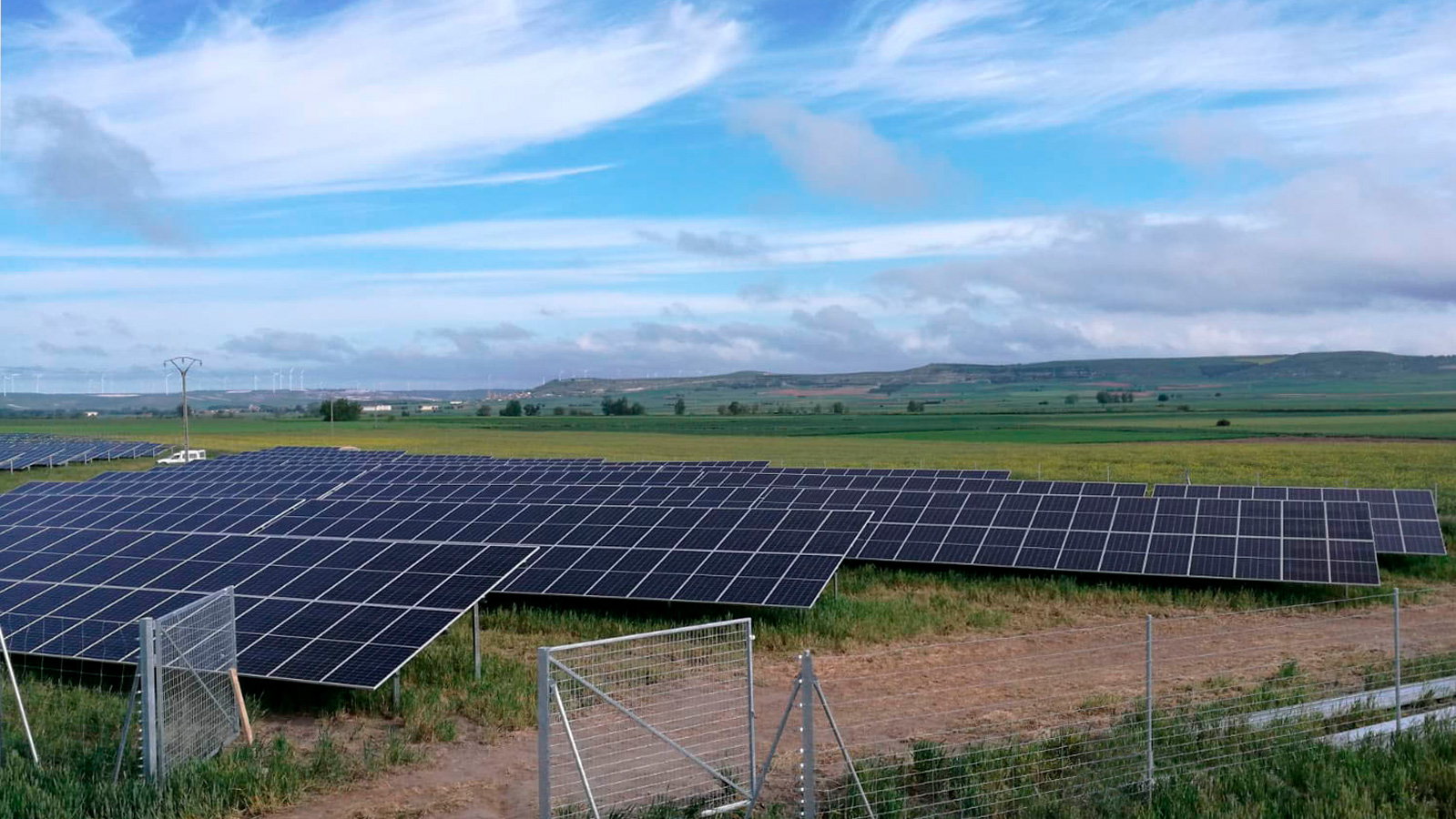 Parque fotovoltaico en Burgos